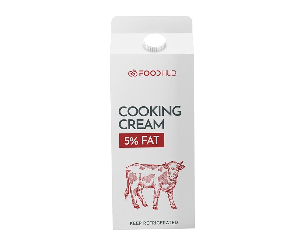 UHT Cooking Cream 5% Fat